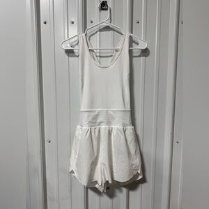 NWT Athleta Crossover Runsie In White Size Small